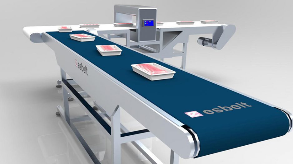 Food belts - metal detectable belt