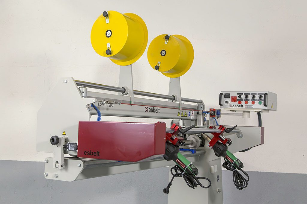 Esbelt LSM1200 welder for longitudinal profiles