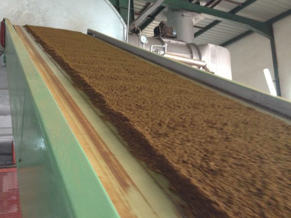 Conveyor belt for Tobacco Application