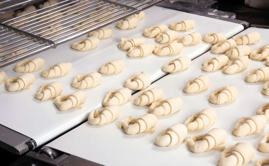 Banda esbelt® de la serie Clina en el sector panadero